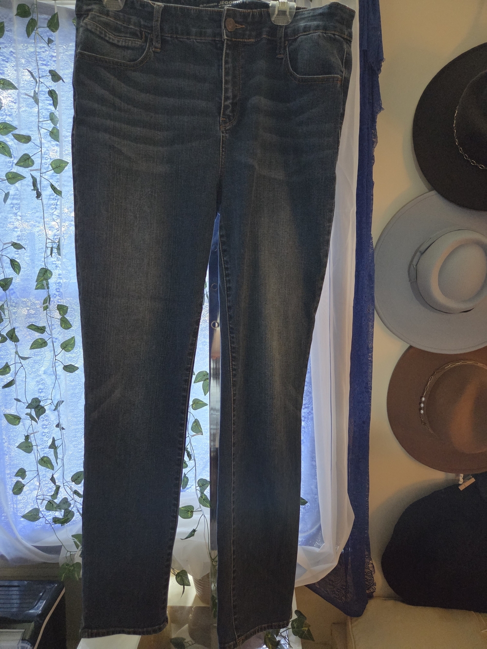 Chico's Dark Blue Skinny Jeans